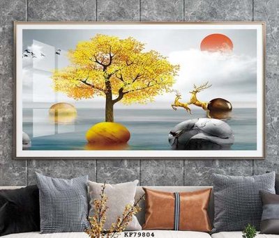 Tải file gốc File tranh hiện đại pha lê gương KF79804 (bản PSD) đầy đủ layer