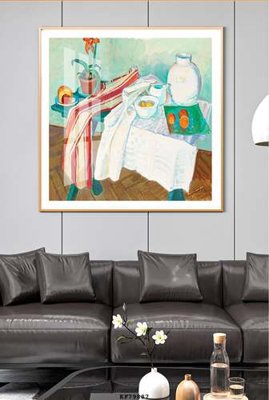 File tranh File tranh hiện đại pha lê gương KF79887 (gốc) in vải canvas