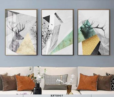 Tải file File tranh hiện đại pha lê gương KF79907 (gốc) làm tranh treo tường