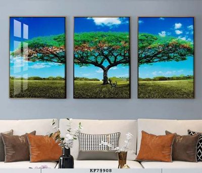 File gốc File tranh hiện đại pha lê gương KF79908 (phong cách) tối giản