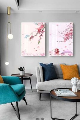 Download file tranh PSD File tranh hiện đại pha lê gương KF79943 để chỉnh sửa