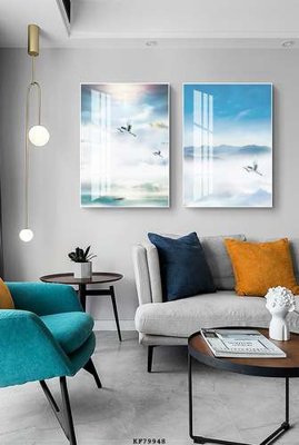 File gốc File tranh hiện đại pha lê gương KF79948 cho in ấn và thiết kế