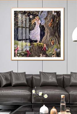 File gốc File tranh hiện đại pha lê gương KF79986 (trang trí) cho phòng khách