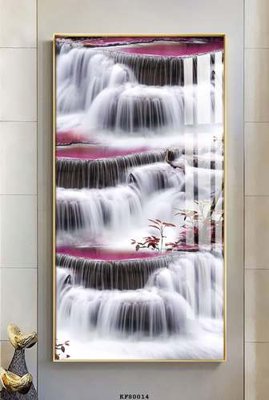 File gốc File tranh hiện đại pha lê gương KF80014 (in mica) làm quà tặng