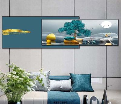 File PSD File tranh hiện đại pha lê gương KF80146 (bản gốc) đã tách nền