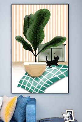 File in trần File tranh hiện đại pha lê gương KF80154 (bản gốc) trời sao