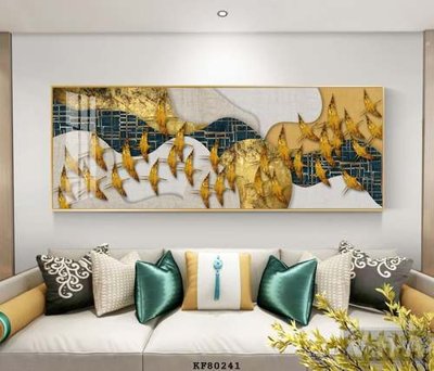 File gốc File tranh hiện đại pha lê gương KF80241 (in ấn) không giới hạn