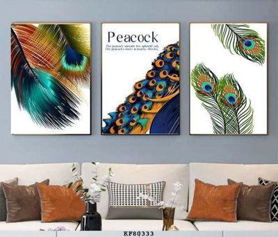 File in lụa File tranh hiện đại pha lê gương KF80333 (chất lượng cao) File tranh hiện đại pha lê gương KF80333