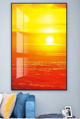 File gốc File tranh hiện đại pha lê gương KF80433 (in 3D) nghệ thuật