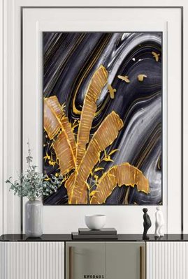 Download file File tranh hiện đại pha lê gương KF80481 (gốc) cho xưởng in