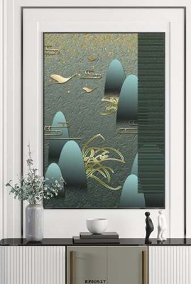 Mua file tranh gốc File tranh hiện đại pha lê gương KF80527 tại Filetranh.com
