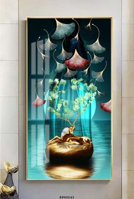 Tải file gốc File tranh hiện đại pha lê gương KF80543 (in khổ lớn) không mờ
