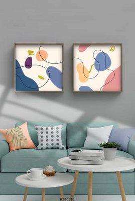 File in trần File tranh hiện đại pha lê gương KF80561 (bản gốc) bầu trời