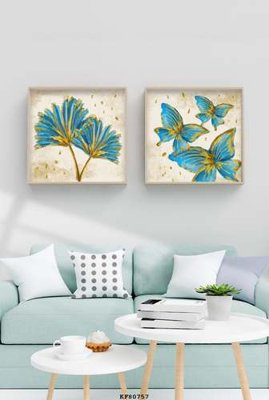 File tranh File tranh hiện đại pha lê gương KF80757 (bản gốc) in canvas