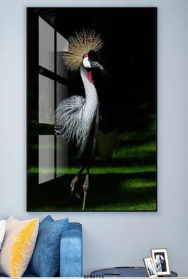 File tranh File tranh hiện đại pha lê gương KF80771 (ảnh gốc) in trần 3D