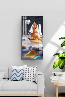 Tải file File tranh hiện đại pha lê gương KF80786 (gốc) chủ đề tâm linh