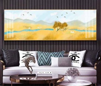 File in trần File tranh hiện đại pha lê gương KF80794 (bản gốc) trời sao