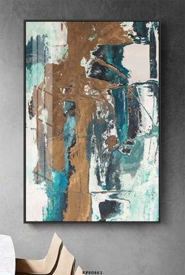 File gốc File tranh hiện đại pha lê gương KF80861 (chuẩn màu) cho in offset