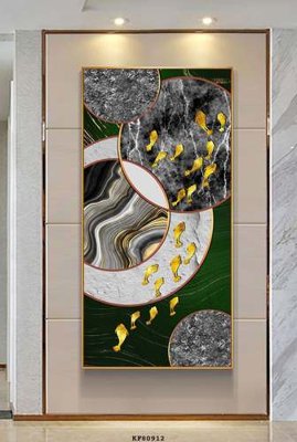 File gốc File tranh hiện đại pha lê gương KF80912 (in 3D) cho trang trí