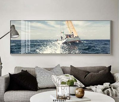 File tranh File tranh hiện đại pha lê gương KF81047 (bản gốc) treo tường