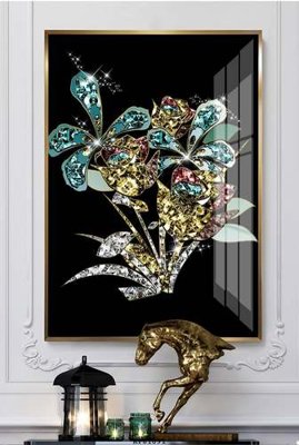 Mua file ảnh gốc File tranh hiện đại pha lê gương KF81091 (chất lượng cao)