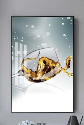 Mua file gốc File tranh hiện đại pha lê gương KF81103 (PSD) tại Filetranh.com