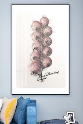 File in lụa File tranh hiện đại pha lê gương KF81111 (chất lượng cao) File tranh hiện đại pha lê gương KF81111