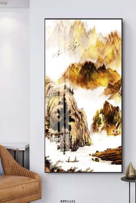 File ảnh File tranh hiện đại pha lê gương KF81121 (gốc) in standee