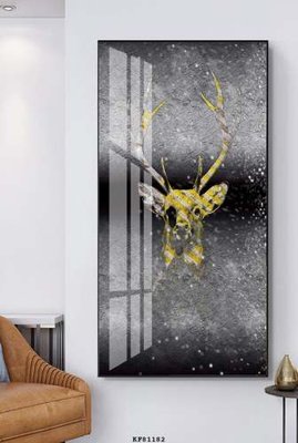 Cung cấp file tranh gốc File tranh hiện đại pha lê gương KF81182 độc quyền