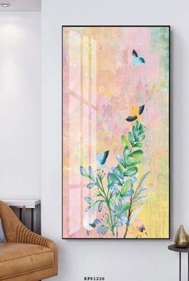 File gốc File tranh hiện đại pha lê gương KF81226 (trang trí) cho phòng khách