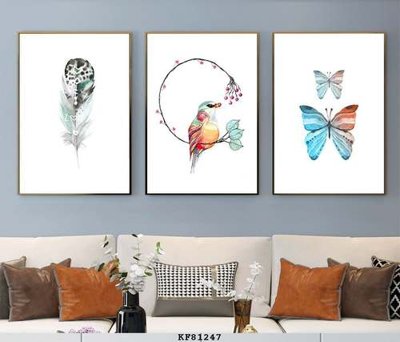 File tranh File tranh hiện đại pha lê gương KF81247 (gốc) chủ đề trừu tượng