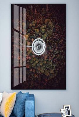 File tranh File tranh hiện đại pha lê gương KF81270 (gốc) in vải canvas