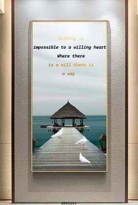 File ảnh File tranh hiện đại pha lê gương KF81283 (gốc) in standee