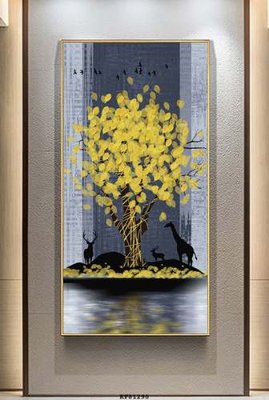 Tải file File tranh hiện đại pha lê gương KF81290 (gốc) in trên mọi chất liệu