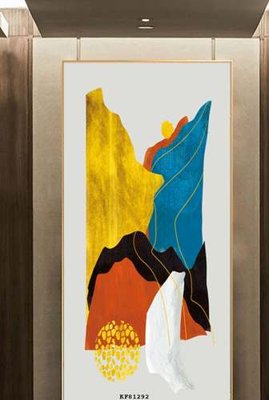 File tranh in tráng gương File tranh hiện đại pha lê gương KF81292 (siêu nét)