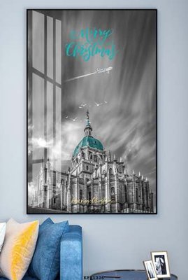 Ảnh gốc File tranh hiện đại pha lê gương KF81326 (siêu chi tiết) để in ấn