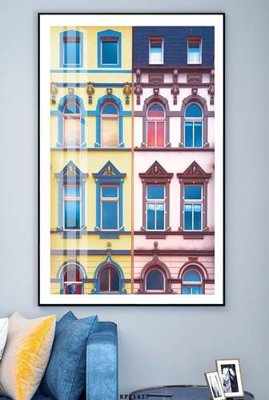 File ảnh File tranh hiện đại pha lê gương KF81437 (gốc) in quảng cáo ngoài trời