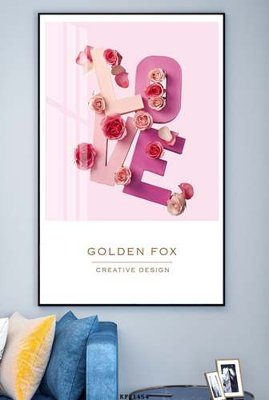 File tranh File tranh hiện đại pha lê gương KF81454 (bản gốc) in lụa dán tường