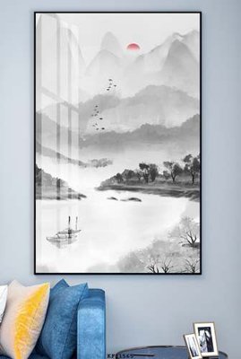 File gốc File tranh hiện đại pha lê gương KF81565 (in lụa) họa tiết 3D