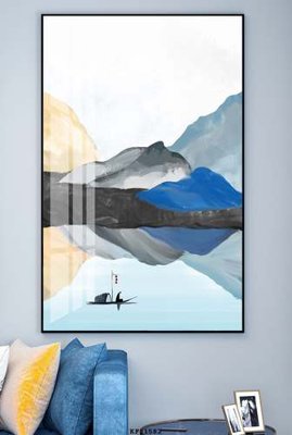 File in mica File tranh hiện đại pha lê gương KF81582 (bản gốc) sắc sảo