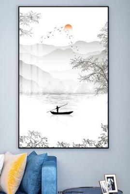 File gốc File tranh hiện đại pha lê gương KF81606 (PNG) không nền chất lượng