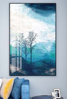 File PSD File tranh hiện đại pha lê gương KF81678 (gốc) tách lớp chi tiết