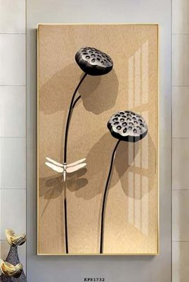 File tranh ảnh gốc File tranh hiện đại pha lê gương KF81732 dùng cho in khổ lớn