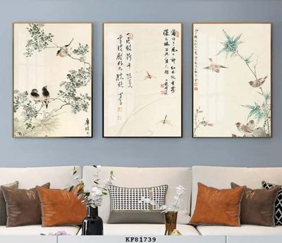 File in lụa File tranh hiện đại pha lê gương KF81739 (phong cảnh) File tranh hiện đại pha lê gương KF81739