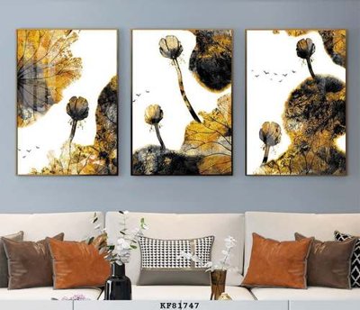 File gốc in ấn File tranh hiện đại pha lê gương KF81747 chất lượng vượt trội