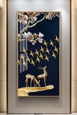 Download file gốc File tranh hiện đại pha lê gương KF81777 (dùng cho in ấn)