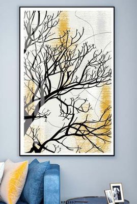 File tranh File tranh hiện đại pha lê gương KF81897 (ảnh gốc) chi tiết rõ ràng