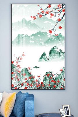 File tranh ảnh gốc File tranh hiện đại pha lê gương KF81908 dùng cho in khổ lớn