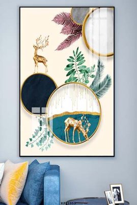 File gốc in ấn File tranh hiện đại pha lê gương KF81959 chất lượng vượt trội