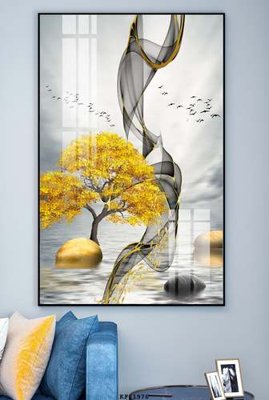 Tải file tranh gốc File tranh hiện đại pha lê gương KF81976 chất lượng cao